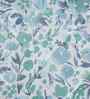 Blue Cotton Polyester Fruit Print 115 GSM Single Bed Quilt