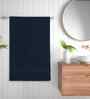 Blue Cotton Printed 300 GSM Bath Towel (1 Pc)