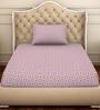 Cotton 144TC Reversible Single Bedsheet with 1 Pillow Cover