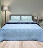 Blue Cotton 150 Mild Winter Single Bed Comforter