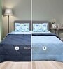 Blue Cotton 150 Mild Winter Single Bed Comforter
