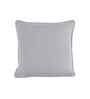 Blue Cotton Solid 18x18 inches Square Cushion Cover