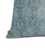 Blue Traditional Ethnic Cotton 20 x 20 Inch Cushion Cover