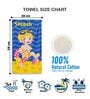 Multicolor Cotton Solid 300 GSM Kids Hand Towel (Set of 2)