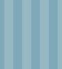 Blue Striped 300 TC Cotton Blend Queen Sized Bed Sheets with 2 Pillow Covers