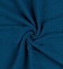 Blue Cotton Solid 350 GSM Face Towels (Set of 6)