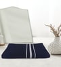 Blue Cotton Solid 500 GSM Bath Towel (1 Pc)