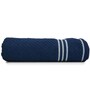 Blue Cotton Solid 500 GSM Bath Towel (1 Pc)