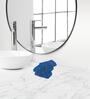 Blue Cotton Solid 550 GSM Face Towels