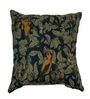 Blue Cotton Floral 20x20 Inches Cushion Cover