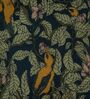Blue Cotton Floral 20x20 Inches Cushion Cover