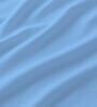 Blue Cotton Solid 210TC Plain Set of 2 Pillow Covers