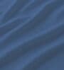 Blue Cotton Solid 210TC Plain Set of 2 Pillow Covers
