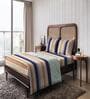 Blue Cotton Stripe 80 GSM Double Bed Dohar