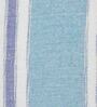 Blue Cotton Striped 14 x 14 inch Set of 5 Cushion Covers