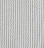 Grey Cotton Striped 63x52 Inches Sofa Throw