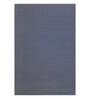Blue Striped Cotton 5 ft x 7 ft Machine Made Carpet