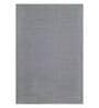 Blue Striped Cotton 5 ft x 7 ft Machine Made Carpet