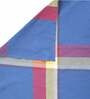 Blue Cotton 60x60 Inches 4 Seater Table Cloth