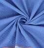 Blue Cotton 60x60 Inches 4 Seater Table Cloth