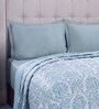 Blue Cotton 145 Room Temperature Double Bed Quilt