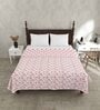 Peach Cotton Traditional 200 GSM Double Bed Dohar