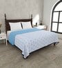 Blue Cotton Traditional 200 GSM King Bed Dohar
