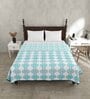 Blue Cotton Traditional 200 GSM King Bed Dohar