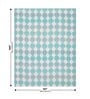 Blue Cotton Traditional 200 GSM King Bed Dohar