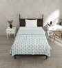 Green Cotton Traditional 220 GSM Double Bed Dohar