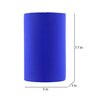 Blue Cotton Wall Light
