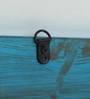Blue Distress Color Handpainted Engineered Wood Carving Jharokha Frame
