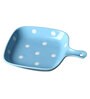 Blue Dots Ceramic Baking Plate