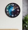 Earth Blue Plastic Wall Clock
