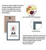Multicolour Engineered Wood (Set of 3) Art Panels