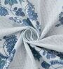 Blue Ethnic Print 180 TC Cotton King Bedhseet 2 pillow covers