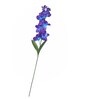 Blue Fabric Orchid Artificial Flower Pack of 5