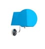 Caracas Fabric Wall Light (Blue)