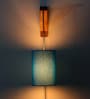 Emmett Blue Fabric Wall Sconces