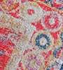 Blue Faux Silk Persian 3 x 5 Feet Hand Woven Carpet -Avioni Collection