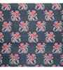 Blue Floral 144 TC Cotton King Sized Bedsheet Bedsheet 2 Pillow Rose Collection