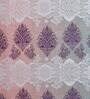 Blue Floral 144 TC Cotton Queen Sized Bedsheet with 2 Pillow Covers Florentine Collection