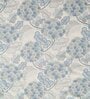 Blue Floral 160 TC Cotton Double Bedsheet with 2 Pillow covers