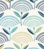 Blue Floral 210 TC Microfiber King Sized Bedsheet With 2 Pillow Covers Supreme Collection