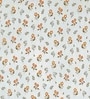 Green Floral 220 Tc Cotton Super King Bedsheet With 2 Pillow Covers