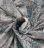 Blue Floral 400 TC 100% Cotton King Sized Bed Sheets with 2 Pillow Covers