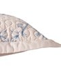 Blue Floral 400 TC 20X30 Inches Pillow Sham (Set of 2) Grandeur Collection