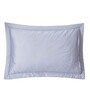 Blue Floral 400 TC 20X30 Inches Pillow Sham (Set of 2) Grandeur Collection