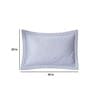 Blue Floral 400 TC 20X30 Inches Pillow Sham (Set of 2) Grandeur Collection