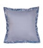 Blue Floral 400 TC 24X24 Inches Pillow Covers (Set of 2) Grandeur Collection
